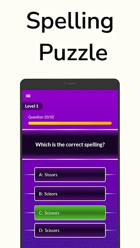 Скриншот 8 — Spelling Bee: Spelling Quiz
