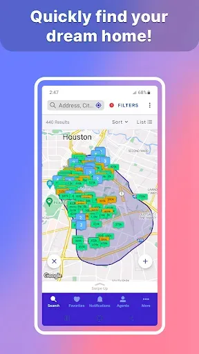 Скриншот 1 — Homes And Rentals
