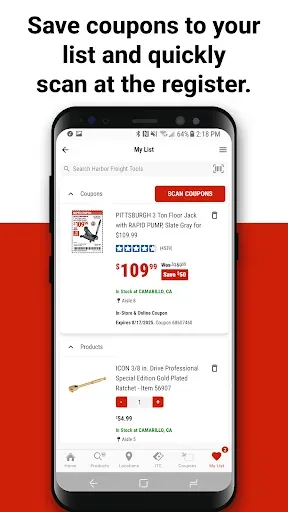 Скриншот 5 — Harbor Freight Tools