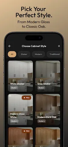 Скриншот 3 — Cabinet AI - Kitchen Design