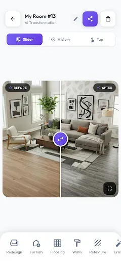 Скриншот 2 — Home Vision AI - House Design