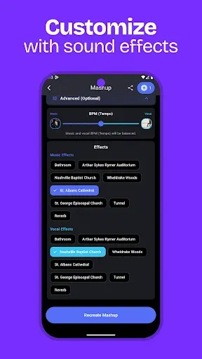 Скриншот 3 — AI DJ - Mashup Maker Vocal
