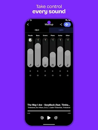Скриншот 8 — AI DJ - Mashup Maker Vocal