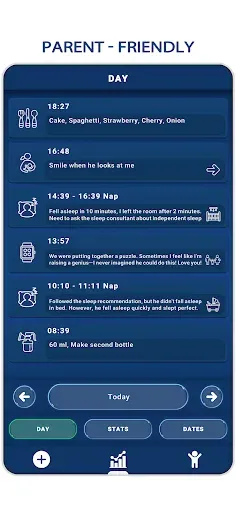 Скриншот 5 — Harmony: Baby Tracker
