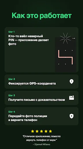 Скриншот 2 — CrookCatcher: Кто трогал?