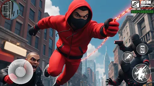 Скриншот 2 — Spider Rope Hero Crime City