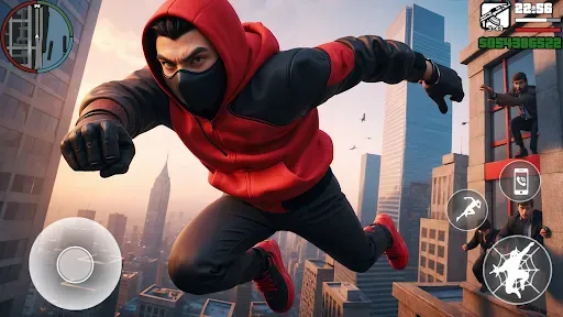 Скриншот 5 — Spider Rope Hero Crime City
