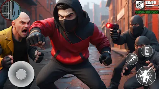 Скриншот 8 — Spider Rope Hero Crime City