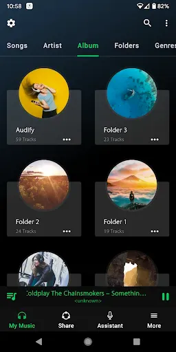 Скриншот 4 — Music Player - Hash Player