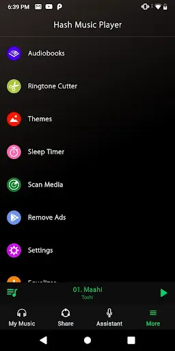 Скриншот 5 — Music Player - Hash Player