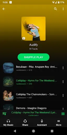 Скриншот 8 — Music Player - Hash Player