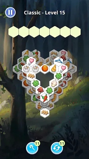 Скриншот 3 — Tile Hexa Triple Match