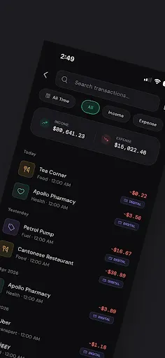 Скриншот 2 — Pocket: Expense Tracker