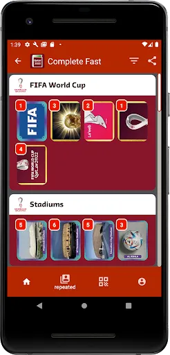 Скриншот 2 — Complete Rápido - Copa 2022