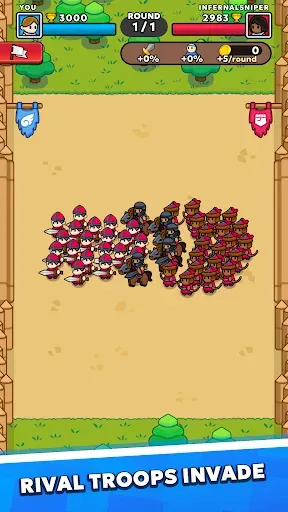 Скриншот 1 — Siege Arena: Build & Fight
