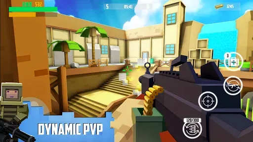 Скриншот 3 — Block Gun 3D: FPS Shooter PvP