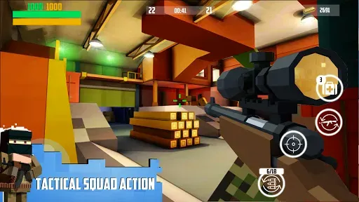 Скриншот 4 — Block Gun 3D: FPS Shooter PvP