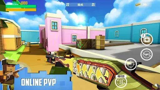 Скриншот 5 — Block Gun 3D: FPS Shooter PvP