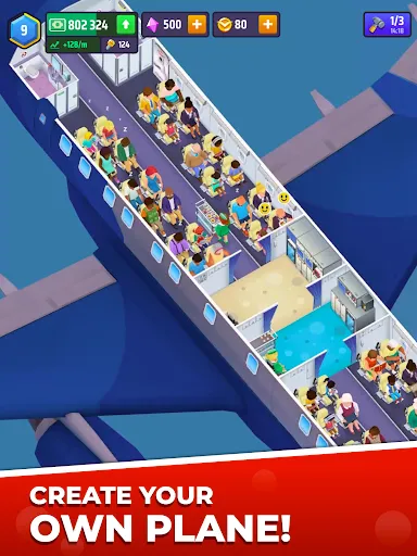 Скриншот 8 — Idle Airplane Inc. Tycoon