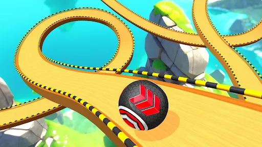 Скриншот 2 — Гонка с мячом 3d: Игры с мячом