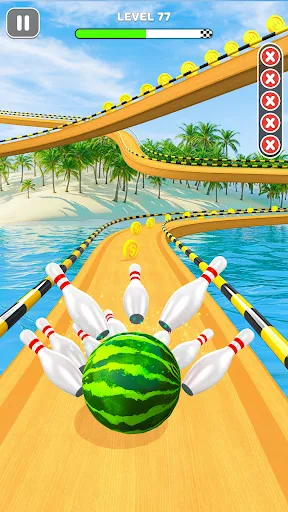 Скриншот 3 — Гонка с мячом 3d: Игры с мячом