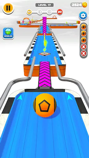 Скриншот 4 — Гонка с мячом 3d: Игры с мячом