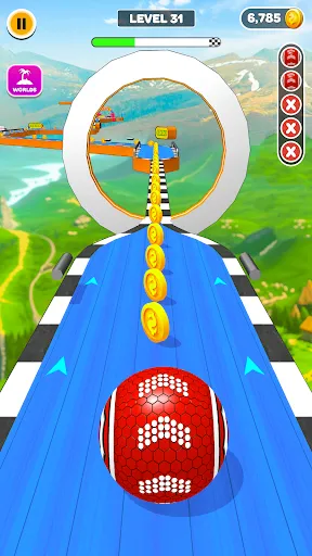 Скриншот 5 — Гонка с мячом 3d: Игры с мячом