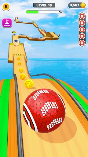 Скриншот 6 — Гонка с мячом 3d: Игры с мячом