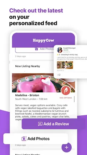 Скриншот 7 — HappyCow - Vegan Food Near You