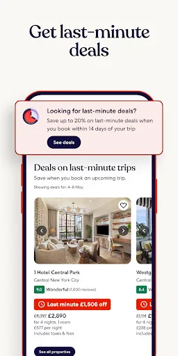 Скриншот 2 — Hotels.com: Book Hotels & More