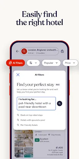 Скриншот 3 — Hotels.com: Book Hotels & More