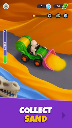 Скриншот 1 — Sand Miner: Магнат-Копатель
