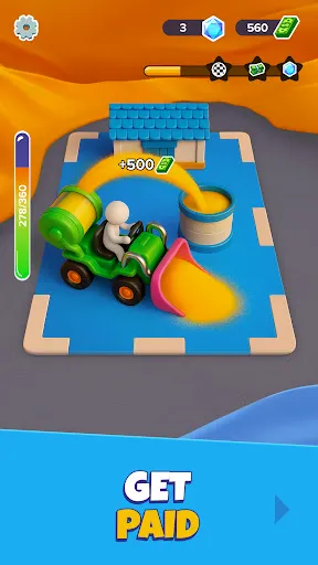 Скриншот 2 — Sand Miner: Магнат-Копатель