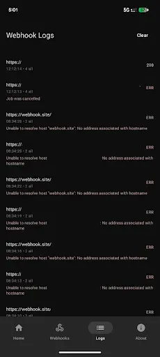 Скриншот 8 — Health Connect Webhook