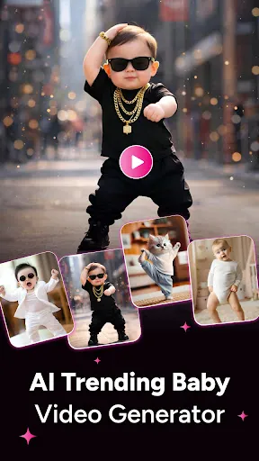 Скриншот 1 — Baby Dance Video - AI Dance