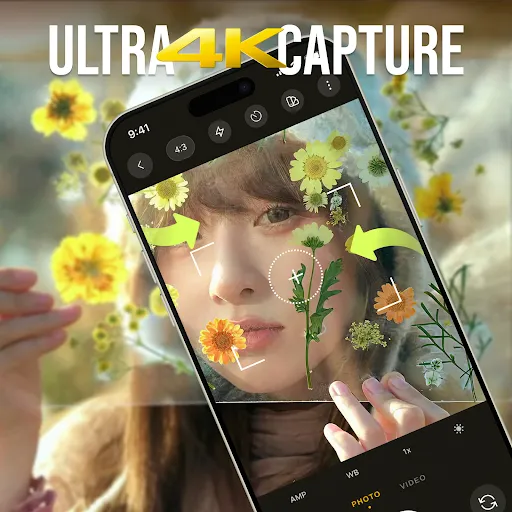 Скриншот 1 — Digital Camera HD - 4K Camera