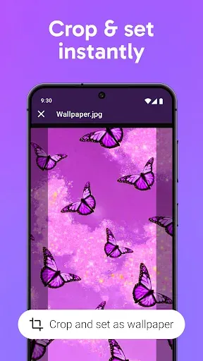 Скриншот 5 — Фиолетовые Обои