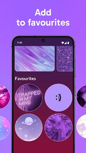Скриншот 6 — Фиолетовые Обои