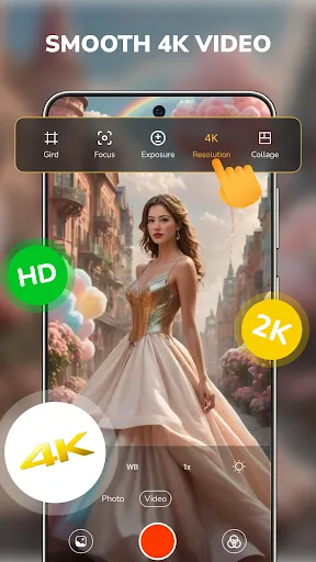 Скриншот 5 — Camera HD - Digital 4K Camera