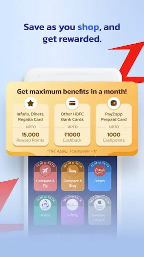 Скриншот 8 — PayZapp UPI Wallet, Pixel Card