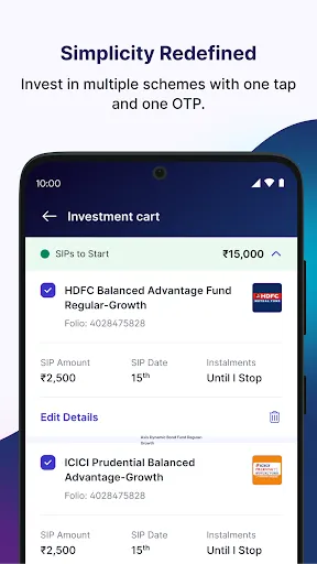 Скриншот 5 — HDFC Bank SmartWealth