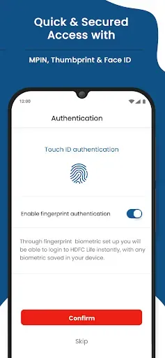 Скриншот 1 — HDFC Life Insurance App