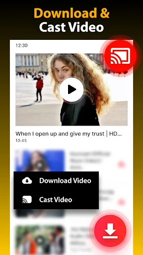 Скриншот 2 — Загрузчик видео HD - Vidow
