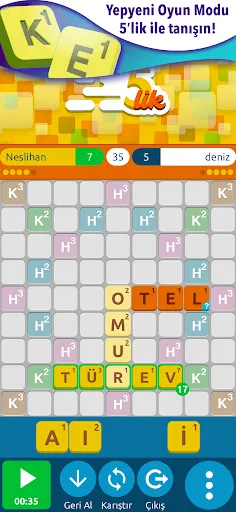Скриншот 1 — Kelimelik