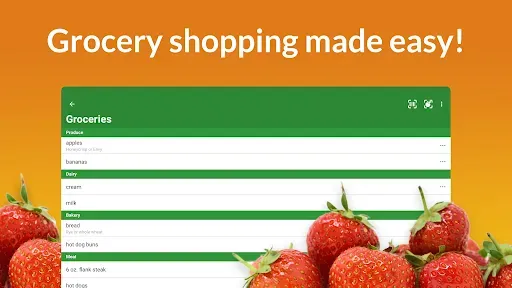 Скриншот 5 — Our Groceries Shopping List