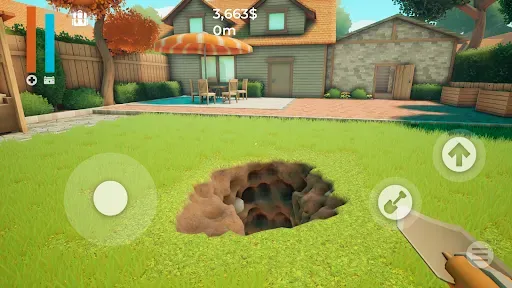 Скриншот 1 — A Game About Digging A Hole™
