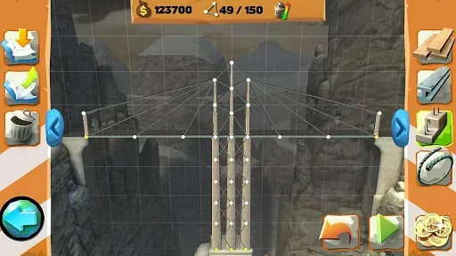 Скриншот 2 — Bridge Constructor Playground