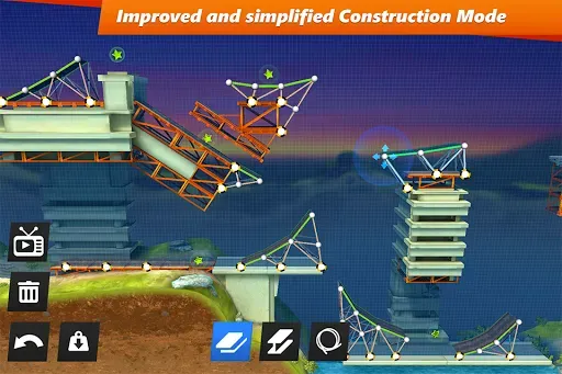 Скриншот 3 — Bridge Constructor Stunts