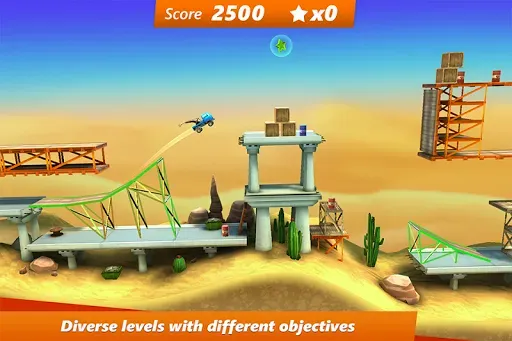 Скриншот 5 — Bridge Constructor Stunts
