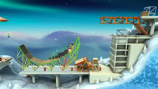 Скриншот 6 — Bridge Constructor Stunts